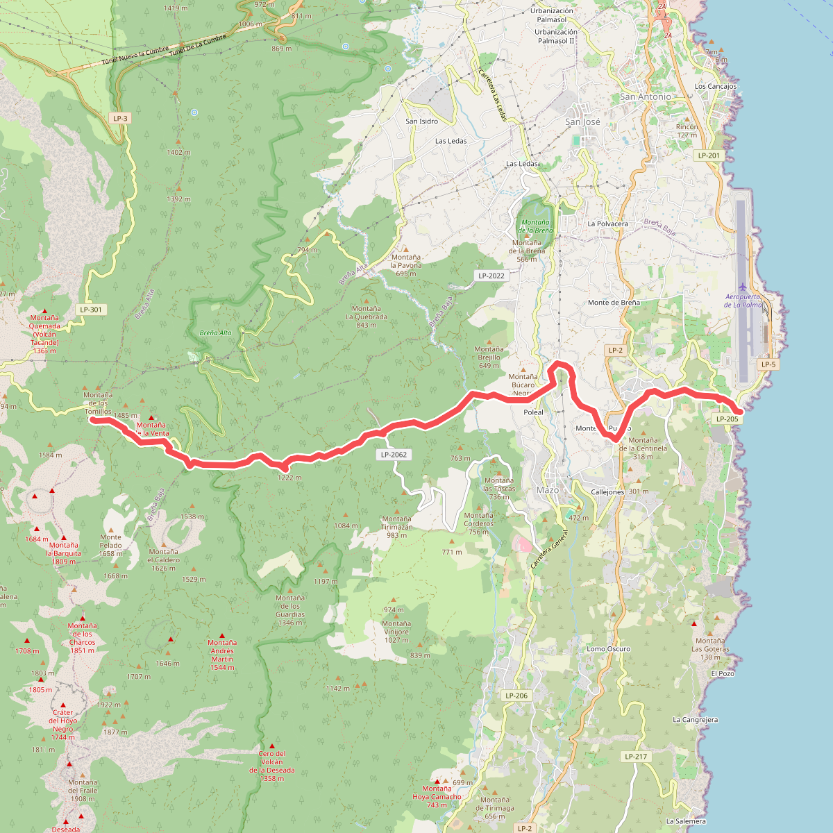 Camino de La Faya