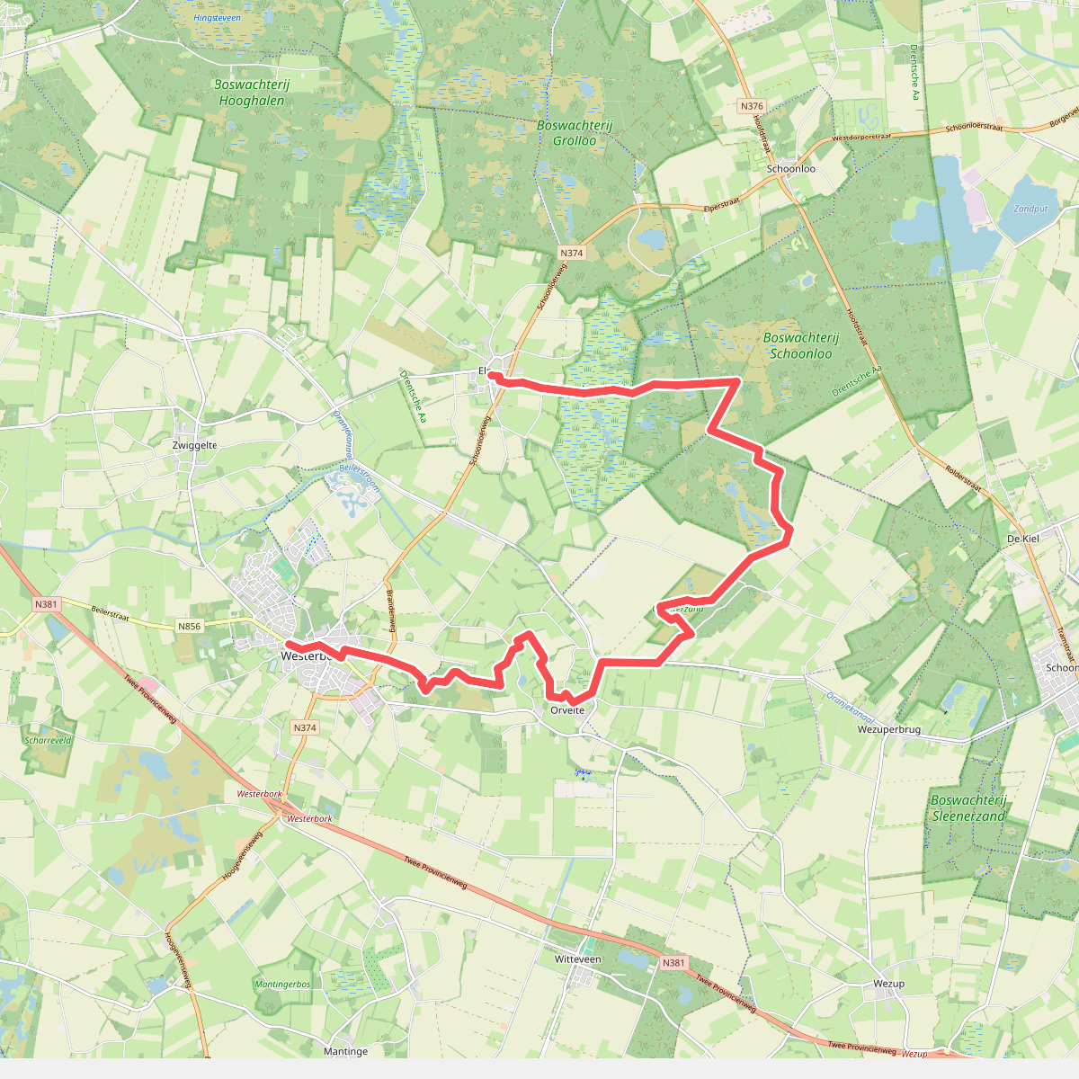 Westerbork - Elp · Drenthepad etappe 18