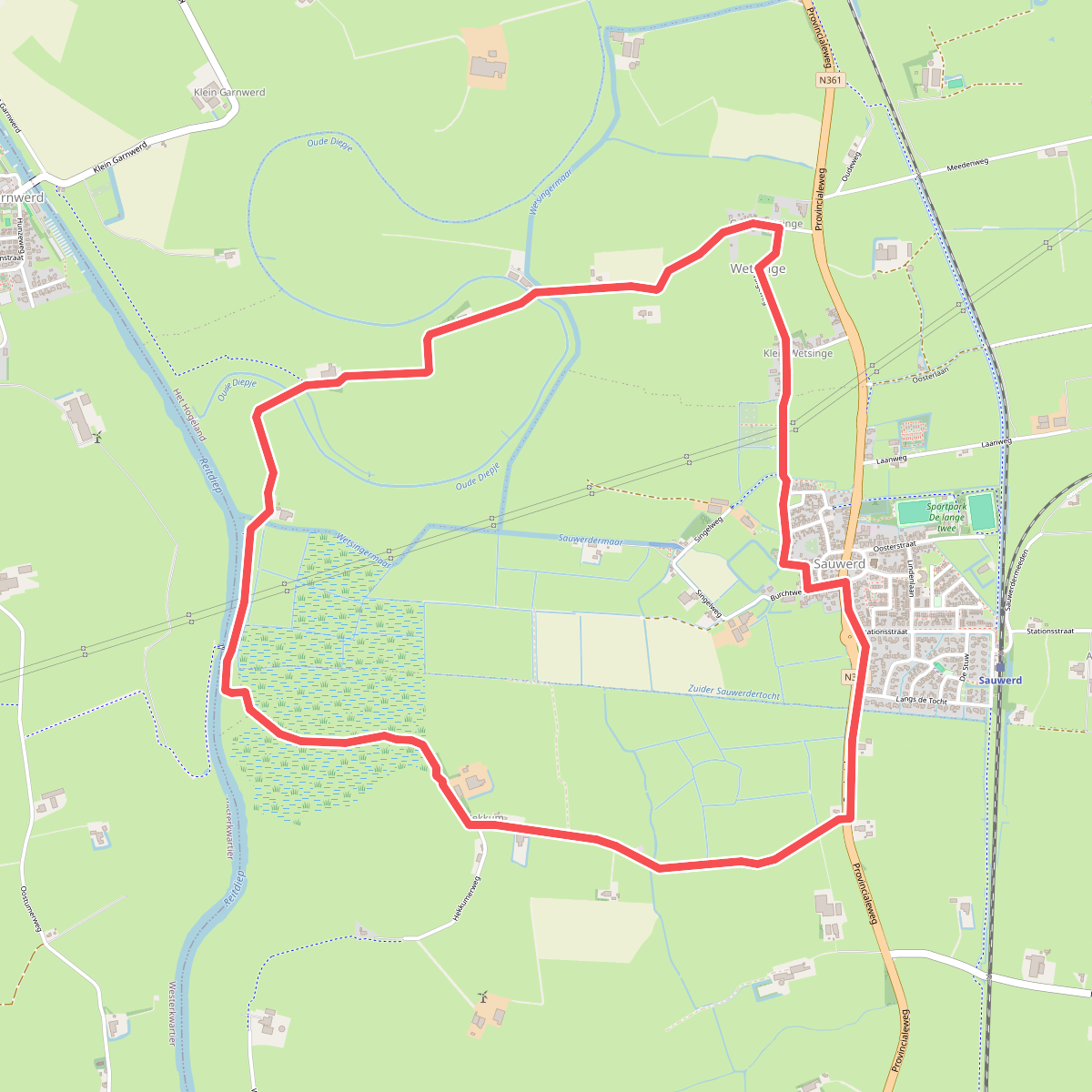 Het Sauwerder ommetje