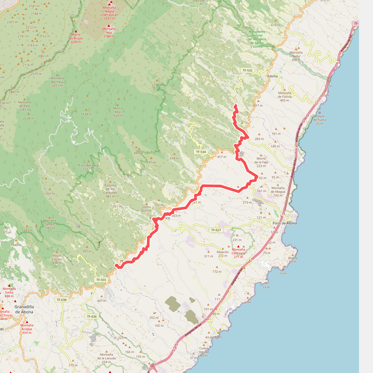Camino Real de Arico