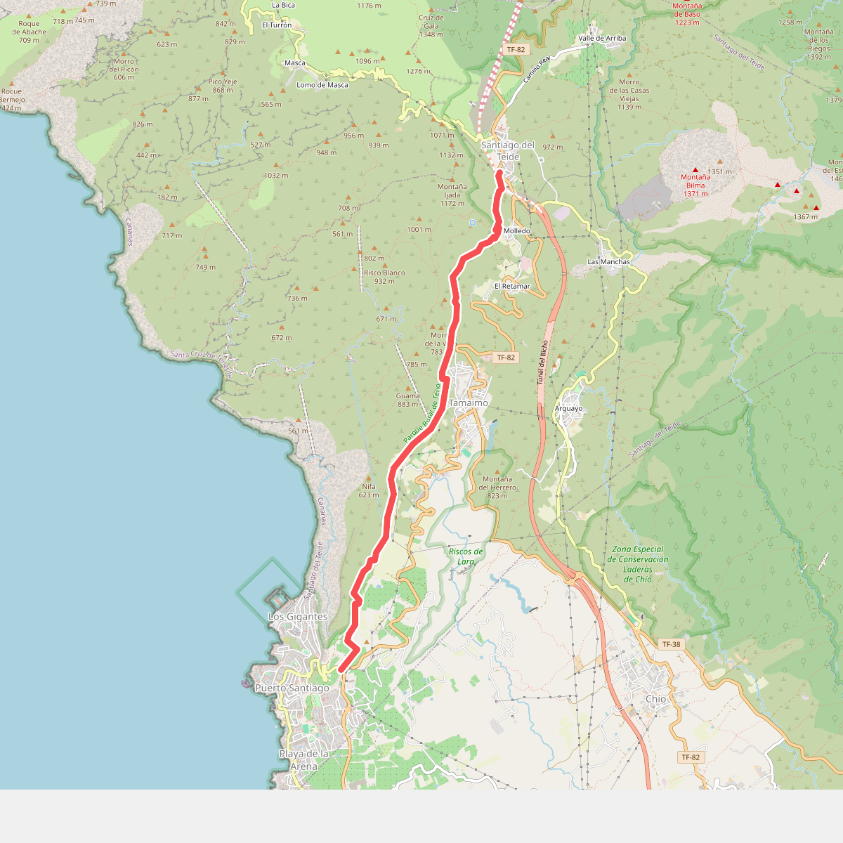 Santiago del Teide - Puerto de Santiago