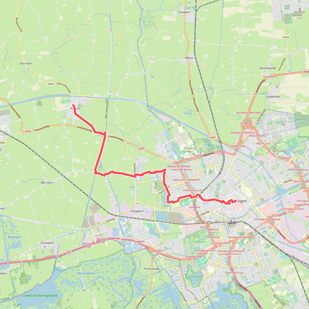 Groningen - Aduard