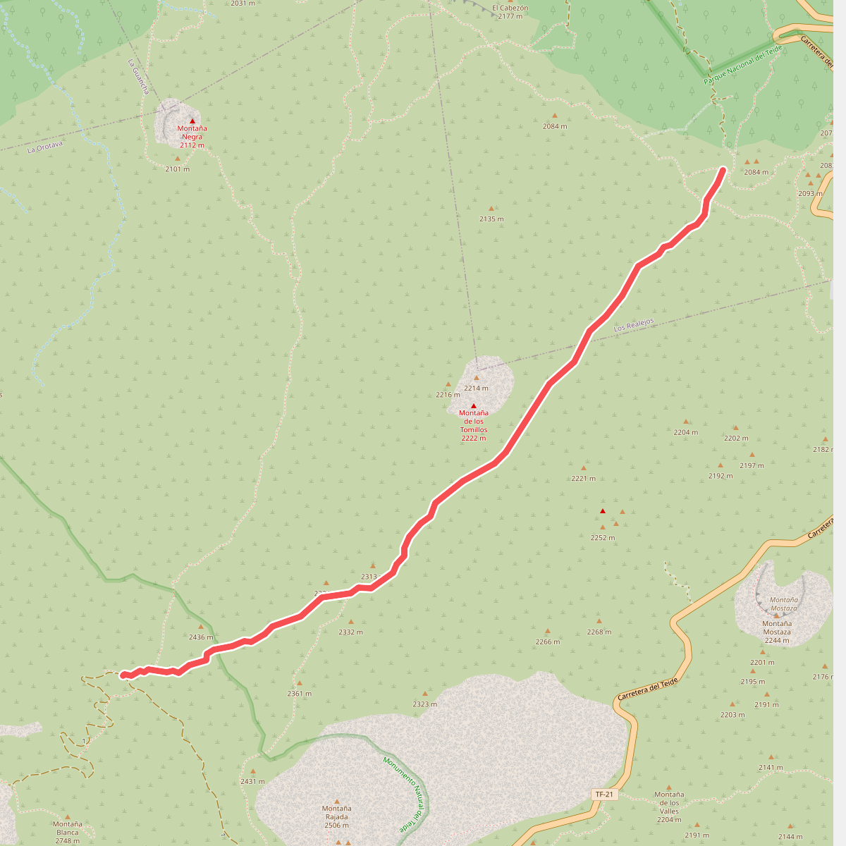 Montaña de Los Tomillos