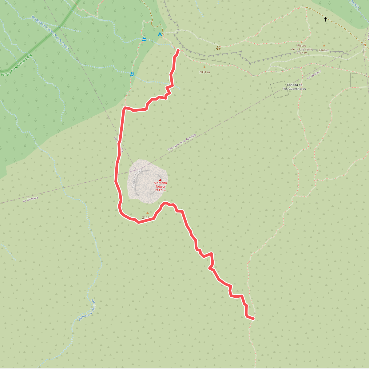 Montaña Negra