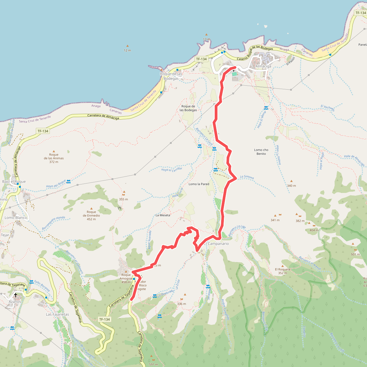 Camino de El Campanario