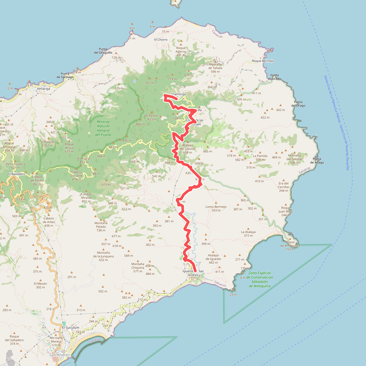 Chamorga - Igueste de San Andrés