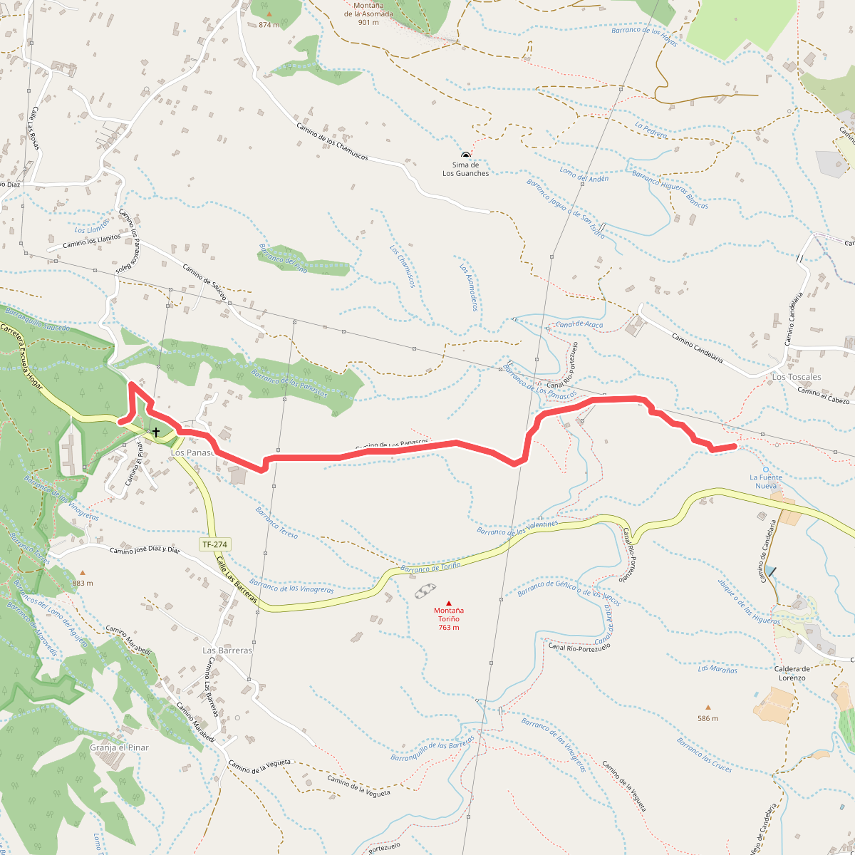 Camino de Los Panascos