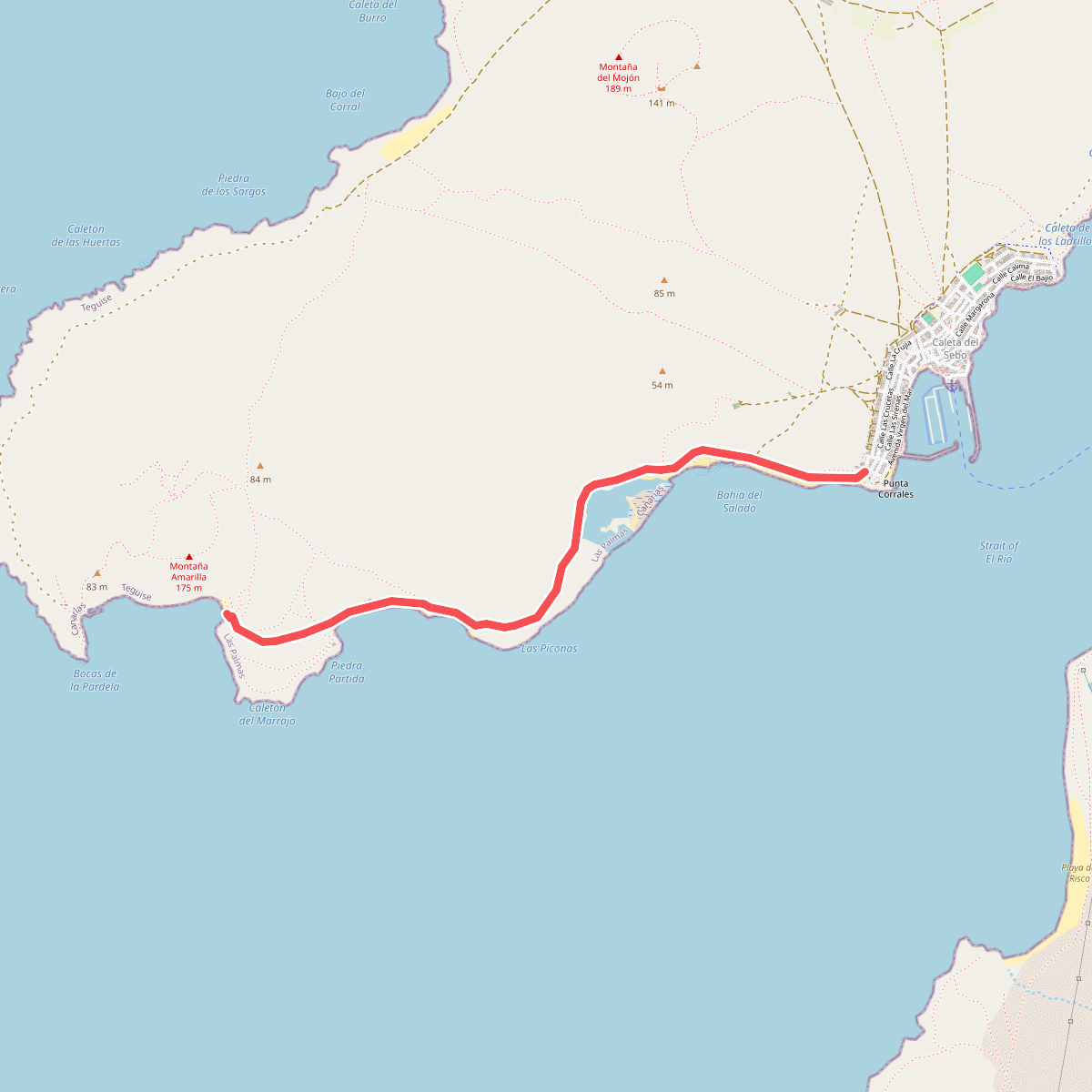 Ruta de la Playa de la Cocina