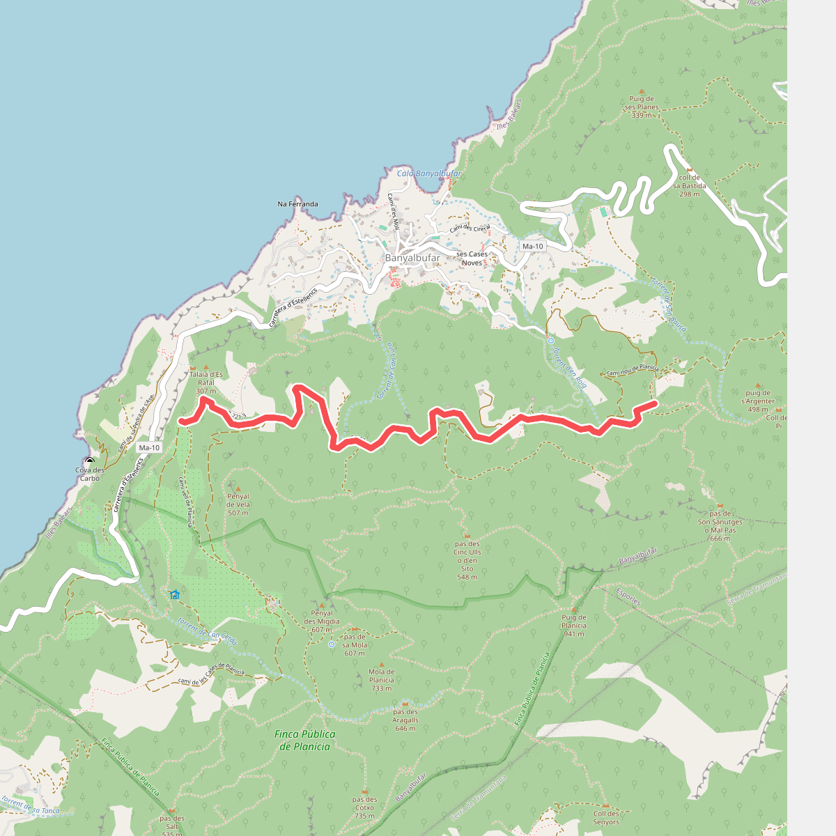 Ruta de Pedra en Sec: Variant 3 Son Sanutges
