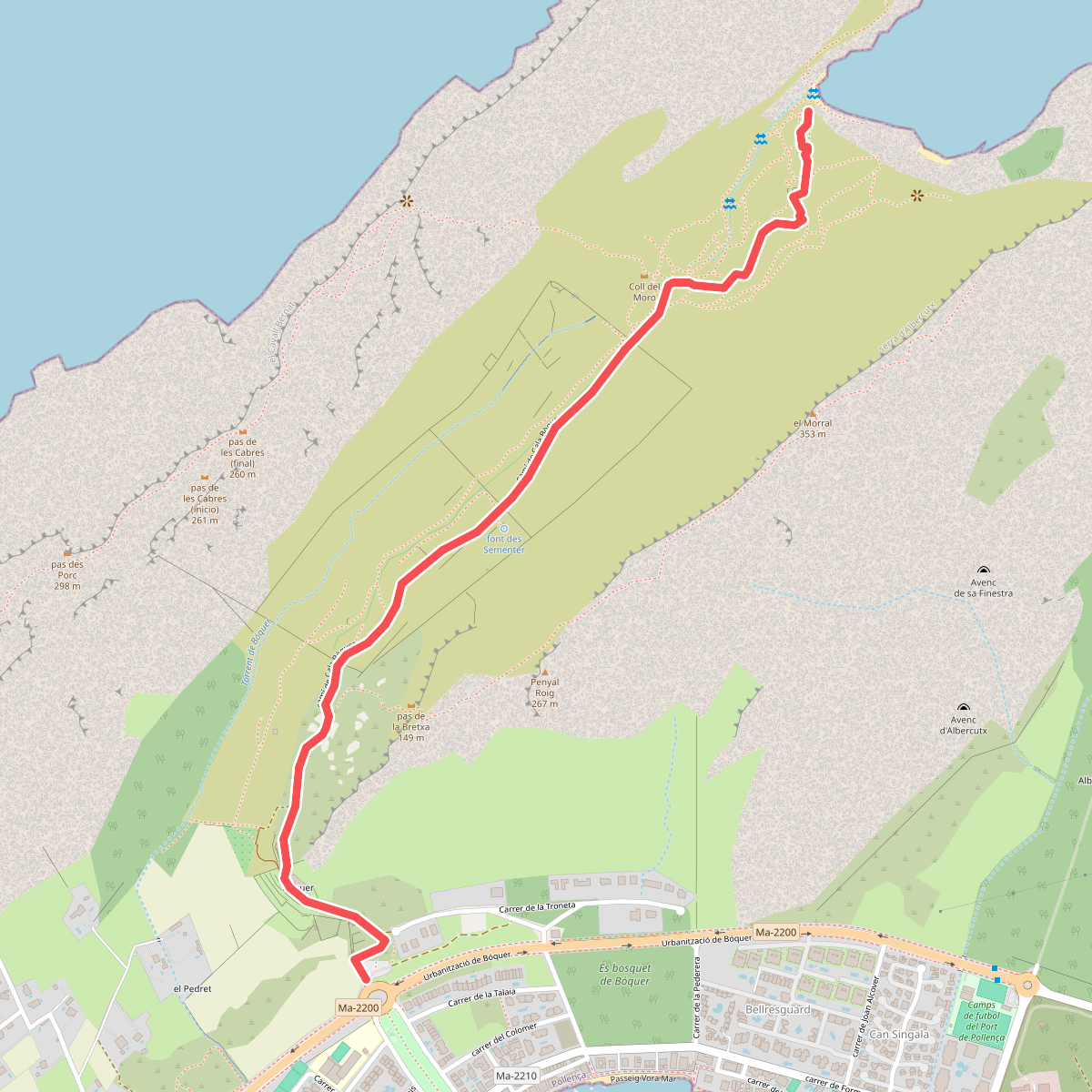 Camí de Cala Bóquer
