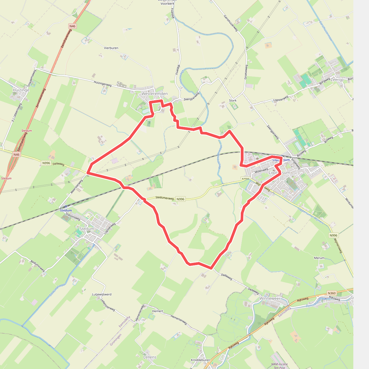 Wandel via hub: het middeleeuwse landschap van Loppersum en Westeremden