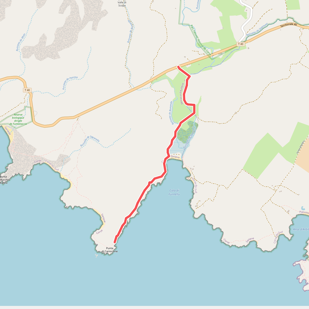 Balade de la Tour d'Olmeto