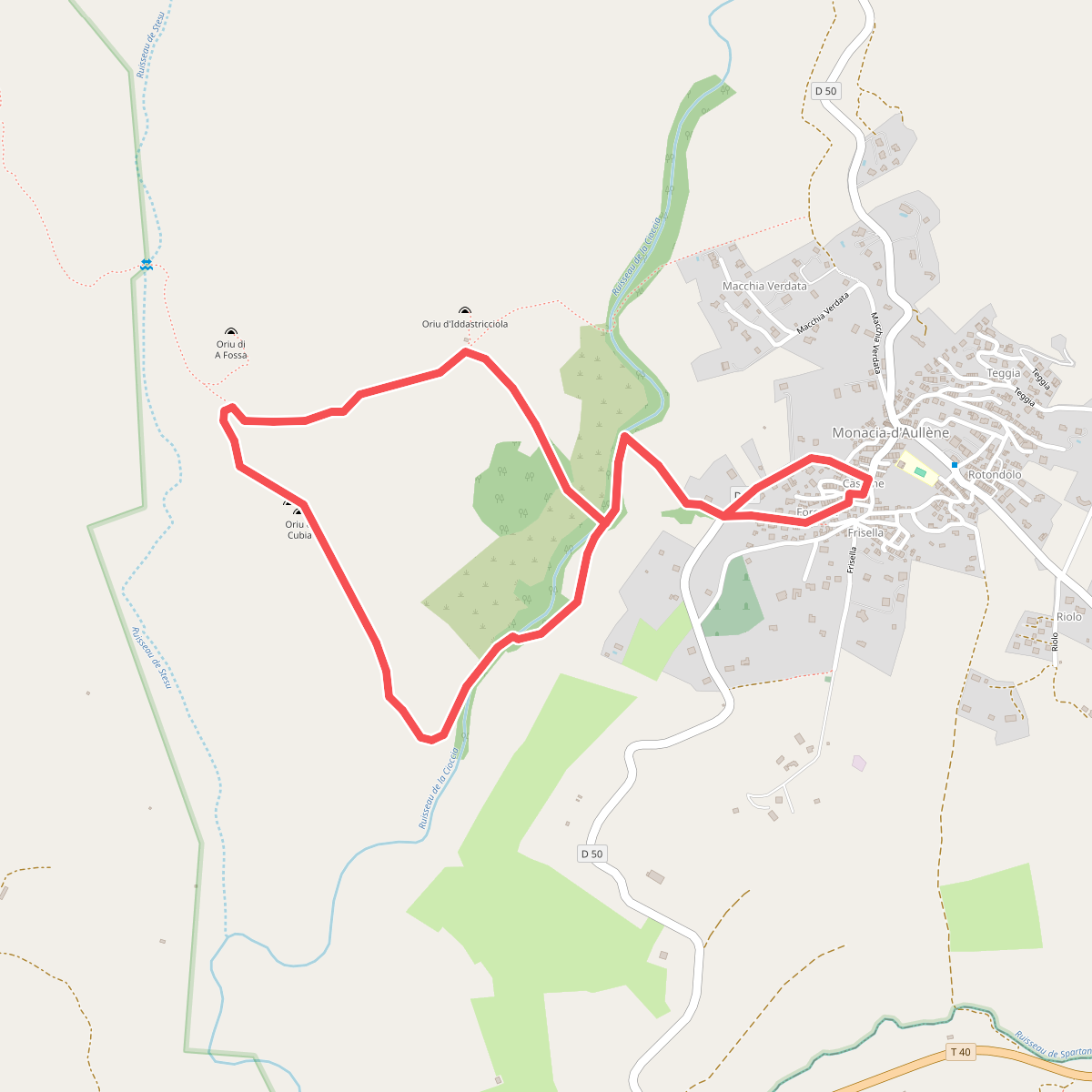 Sentier du Patrimoine de Monacia-d'Aullène