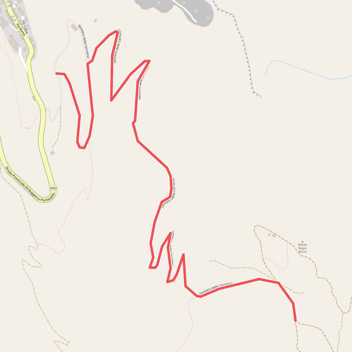 Cammino delle Cernitrici