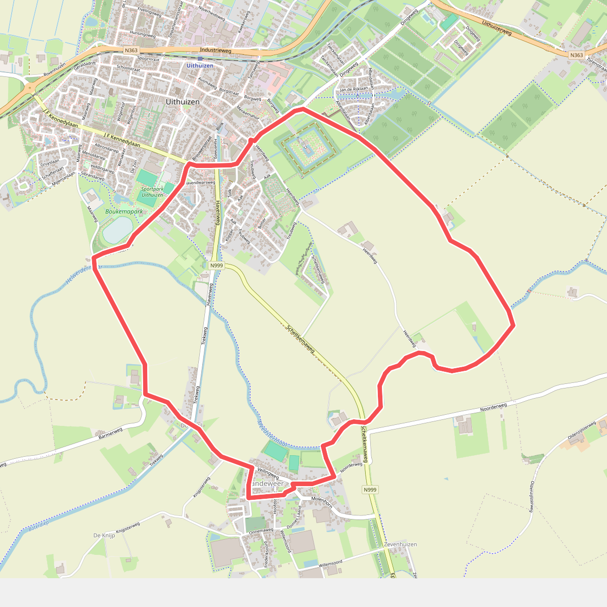 Spoorwandelen Uithuizen