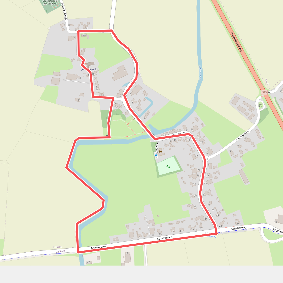 Ommetje Losdorp (Sappemapad)