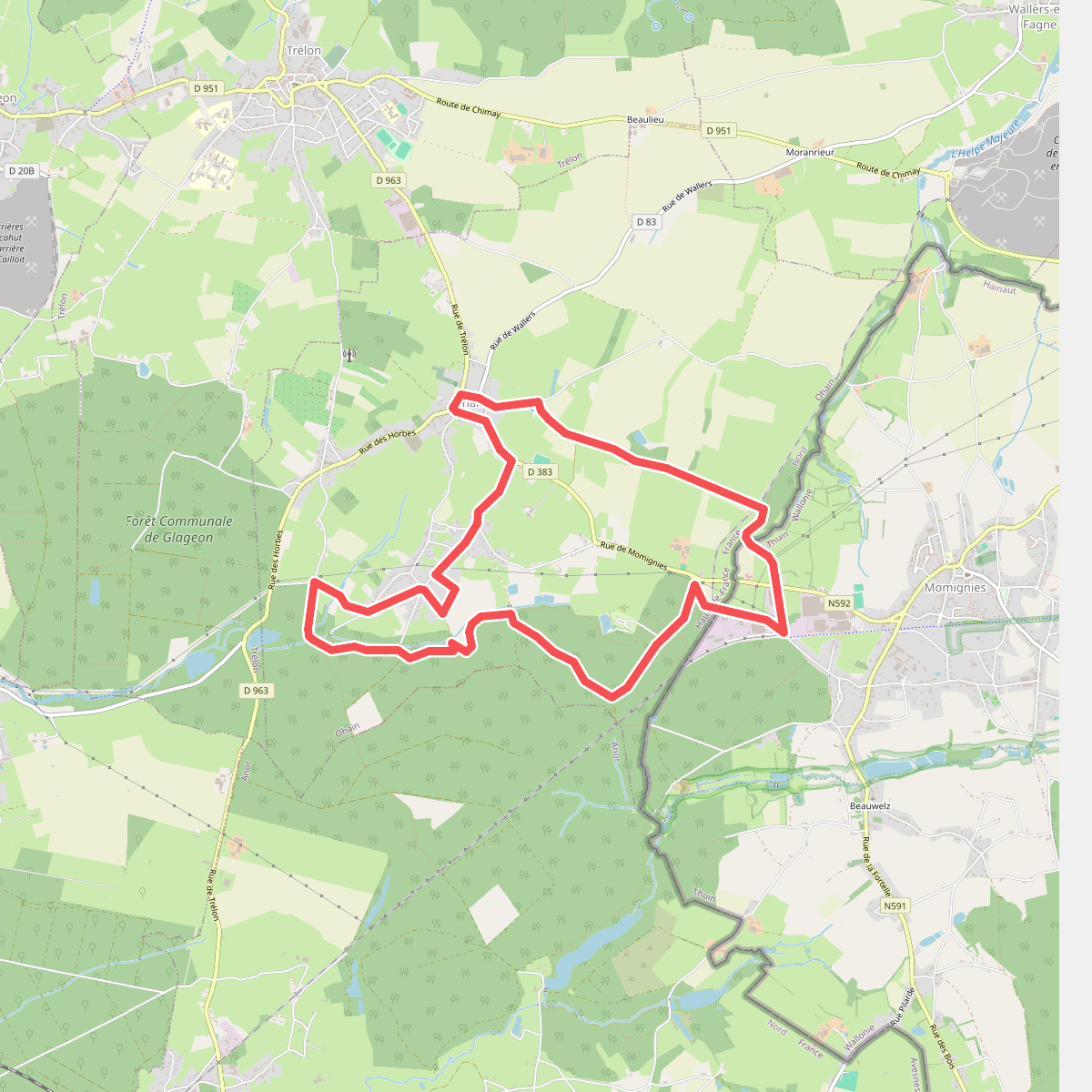 Circuit des Contrebandiers