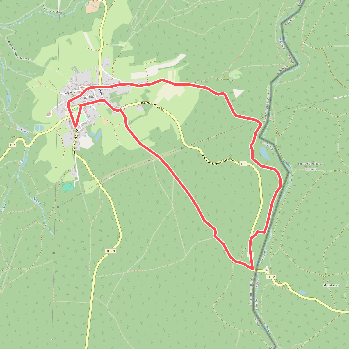 Boucle de la Frontière