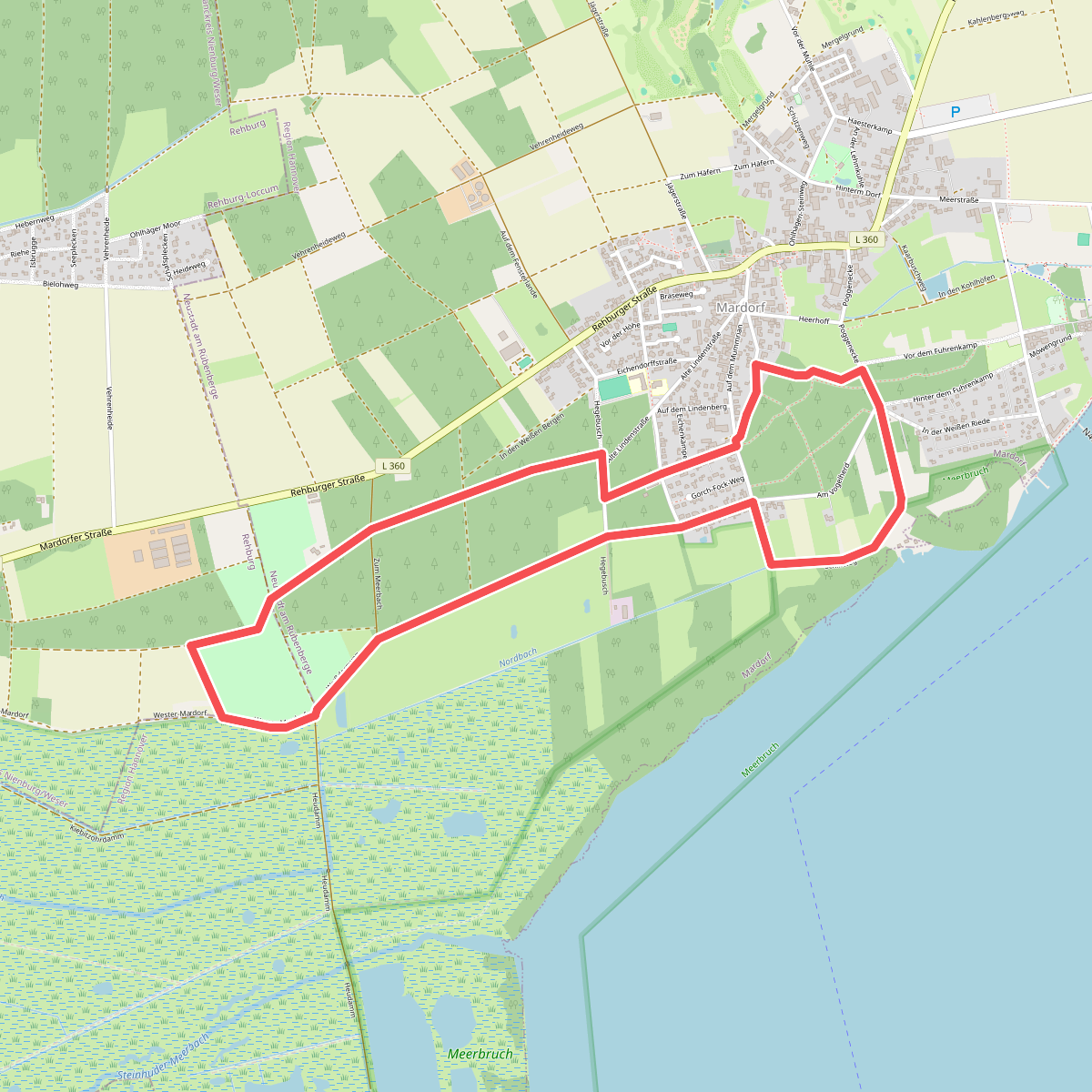 Mardorf Rundwanderweg M8 (Poggenpfad)