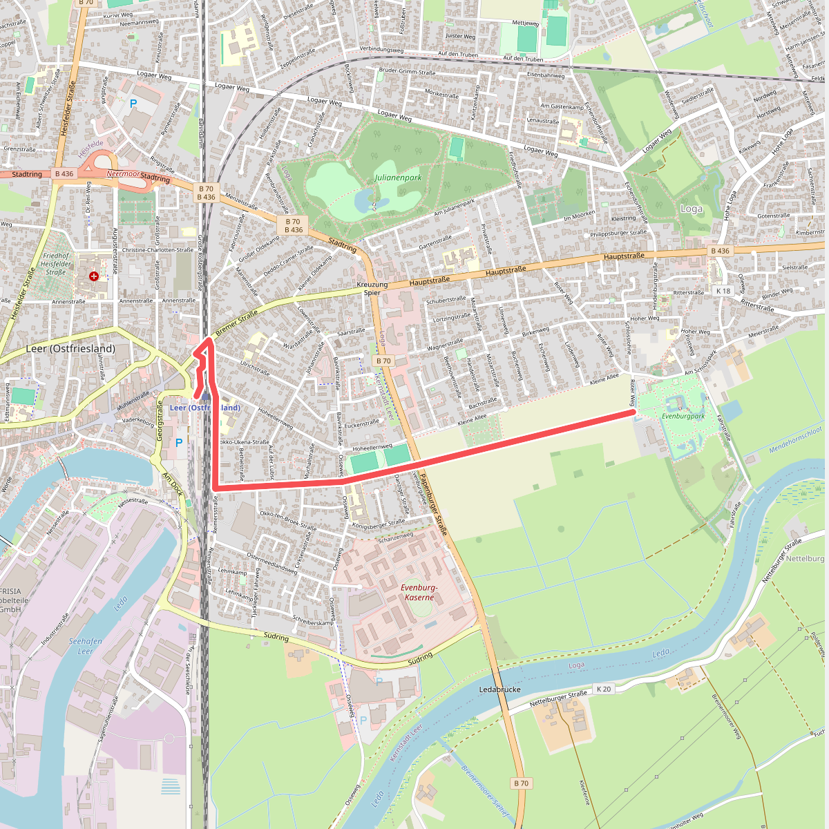 Alternativroute Ems-Hunte-Weg