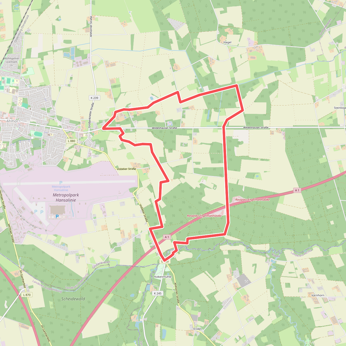 Rundwanderweg 14 Grossenkneten