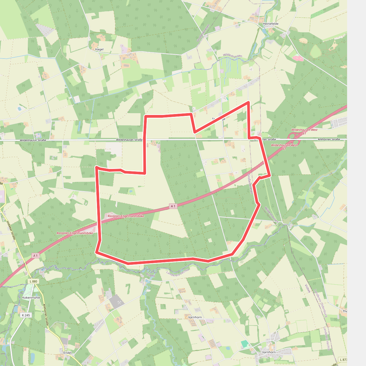 Rundwanderweg 15 Grossenkneten