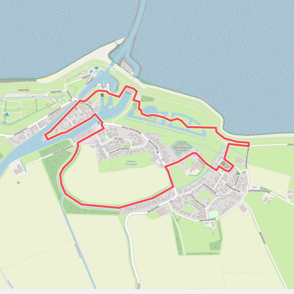 Landmerken: Ommetje Termunten en Termunterzijl