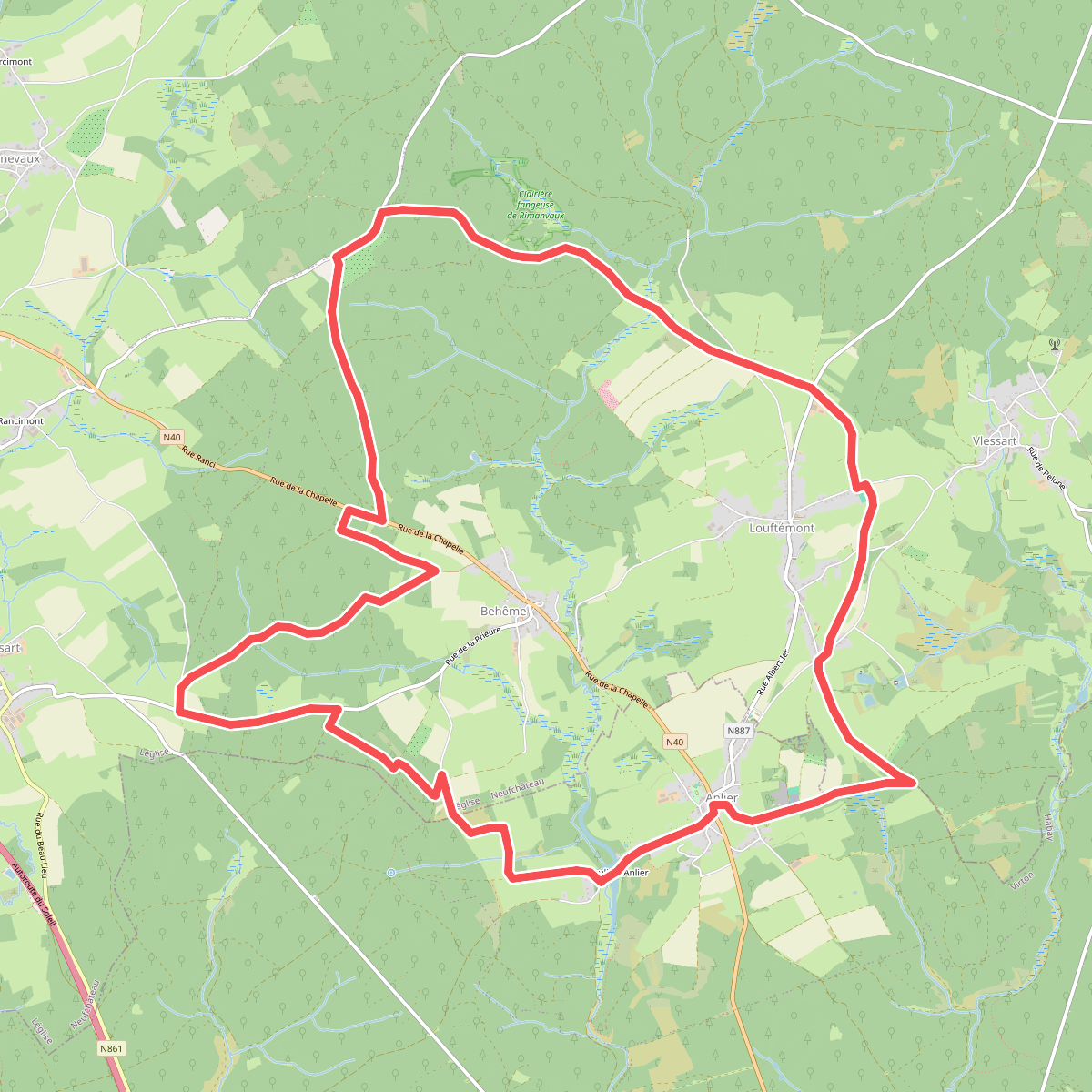 Sentier de la Cornaille