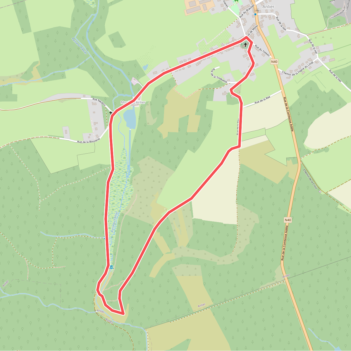 Sentier de la Rée