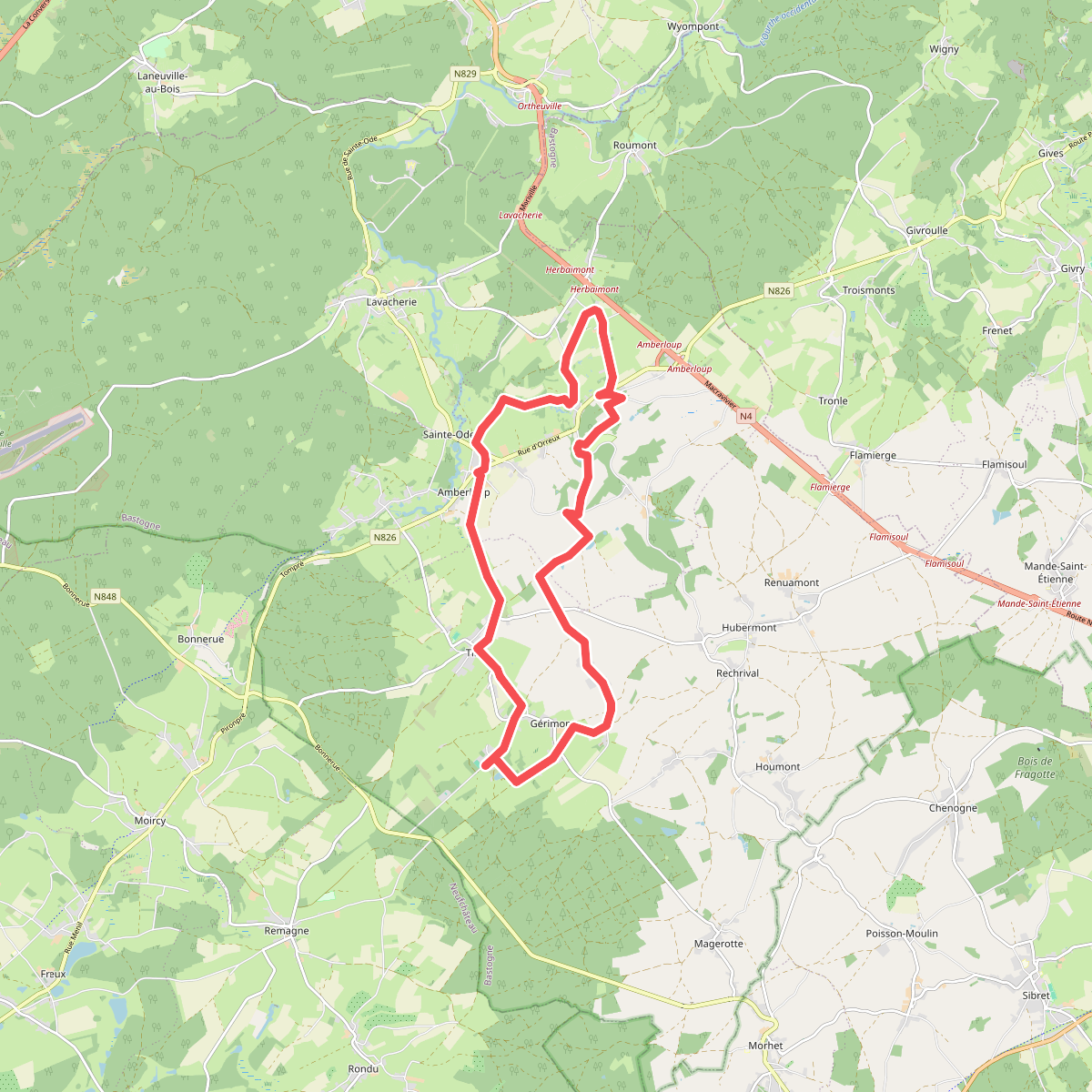 1. Le sentier de la Girolle