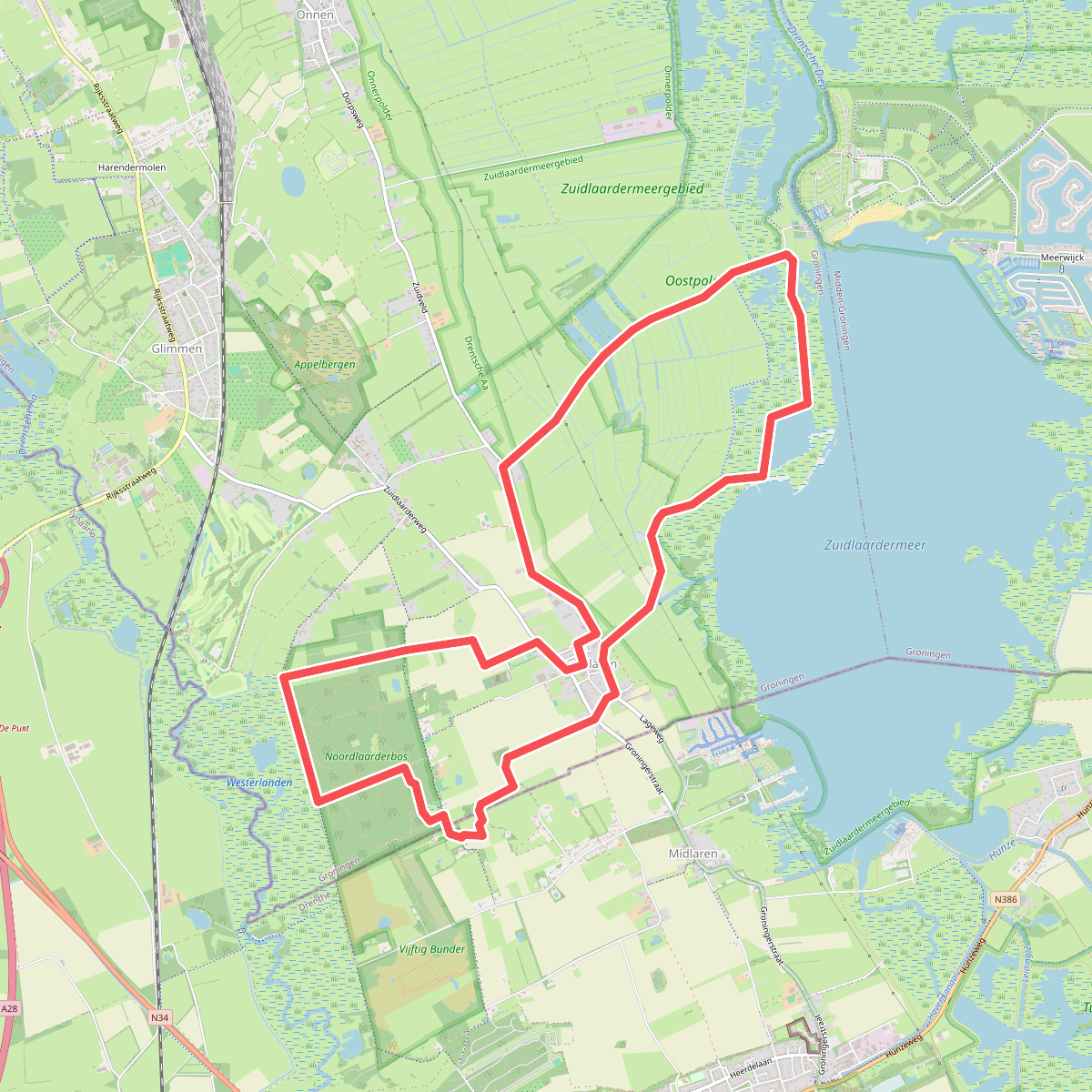 Wandelen bij de Hondsrug
