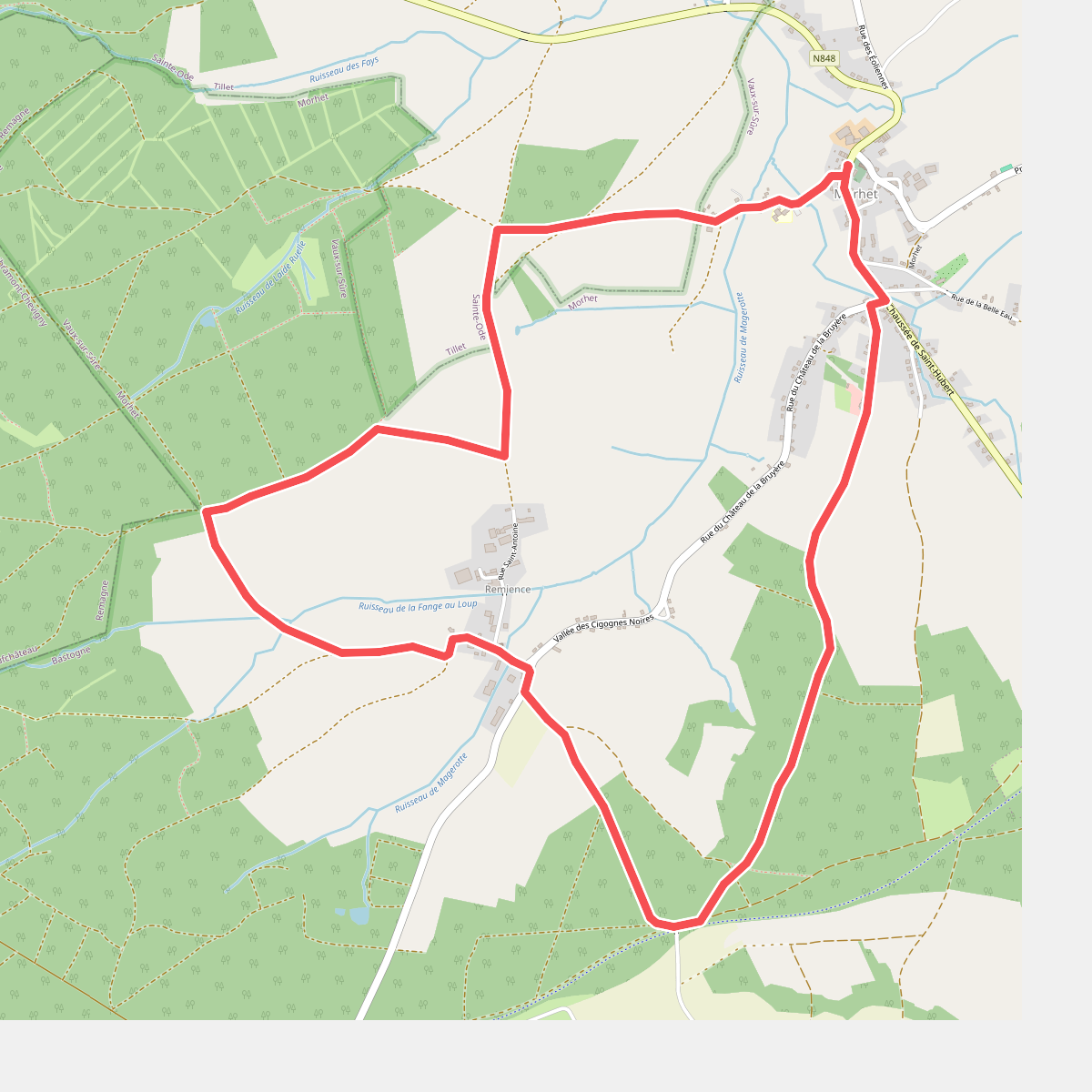 Promenade du Bouvreuil (Wandeling van de Goudvink)