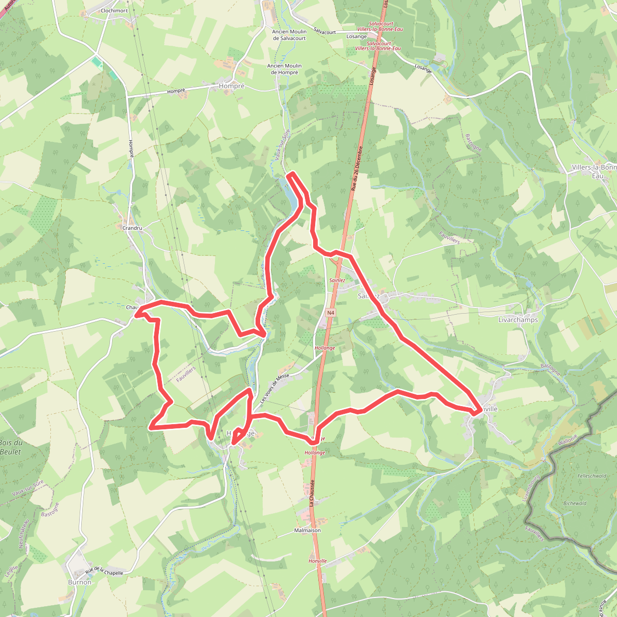 Balade de la Strange (Strange's wandeling)