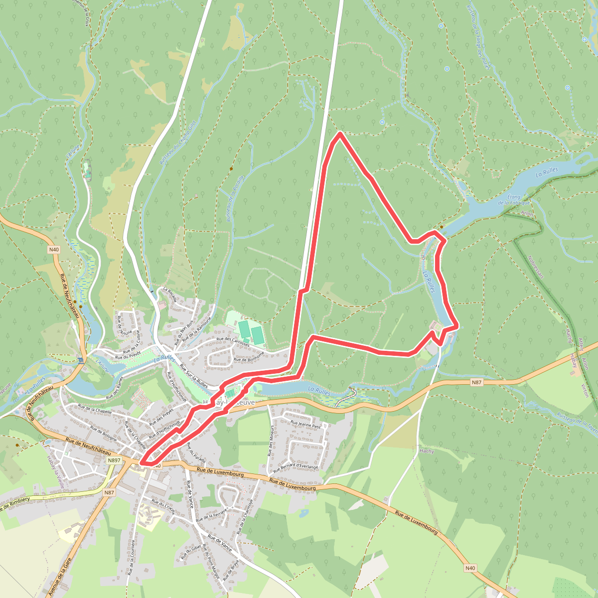 Le sentier Saint-Lambert
