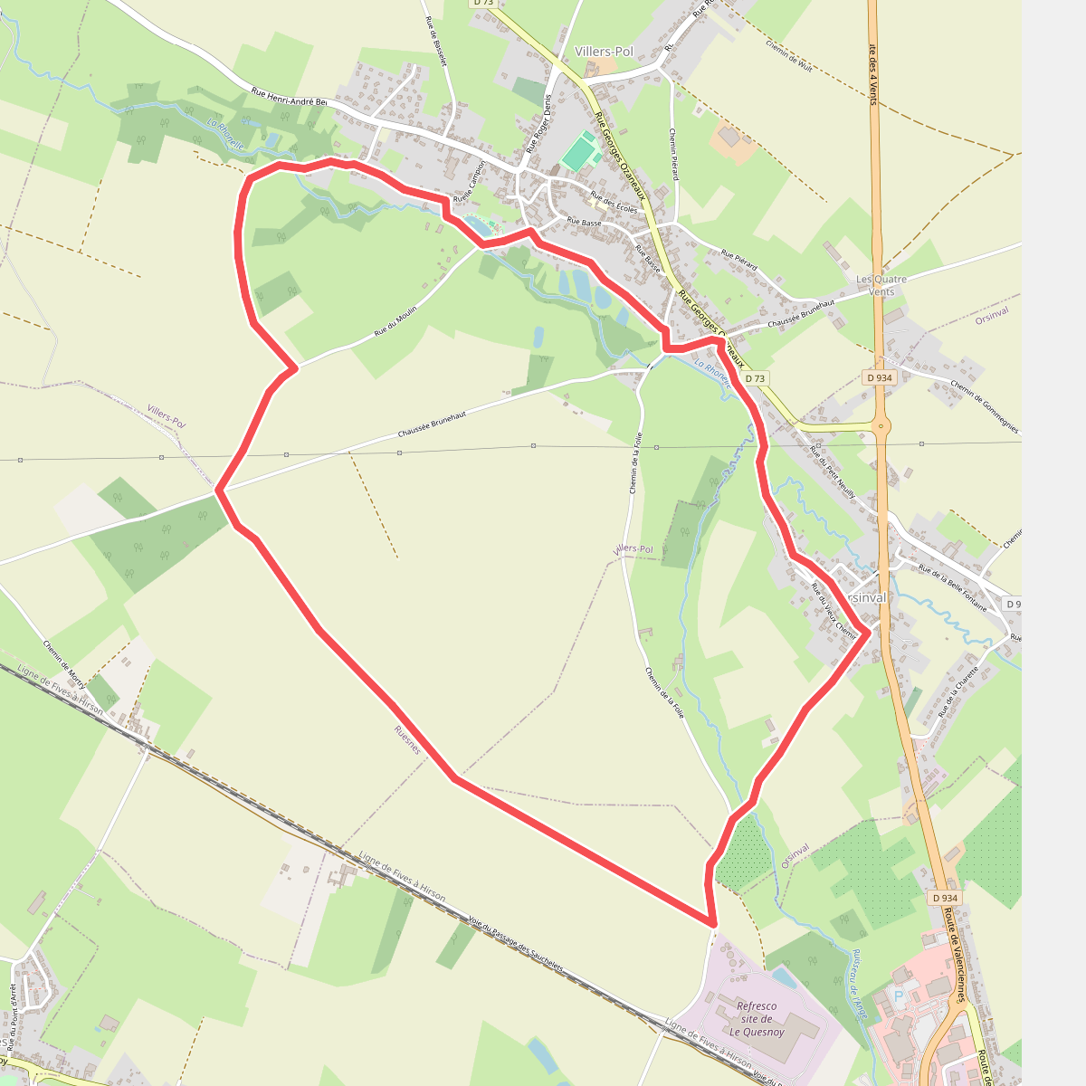 Autour de Villers-Pol