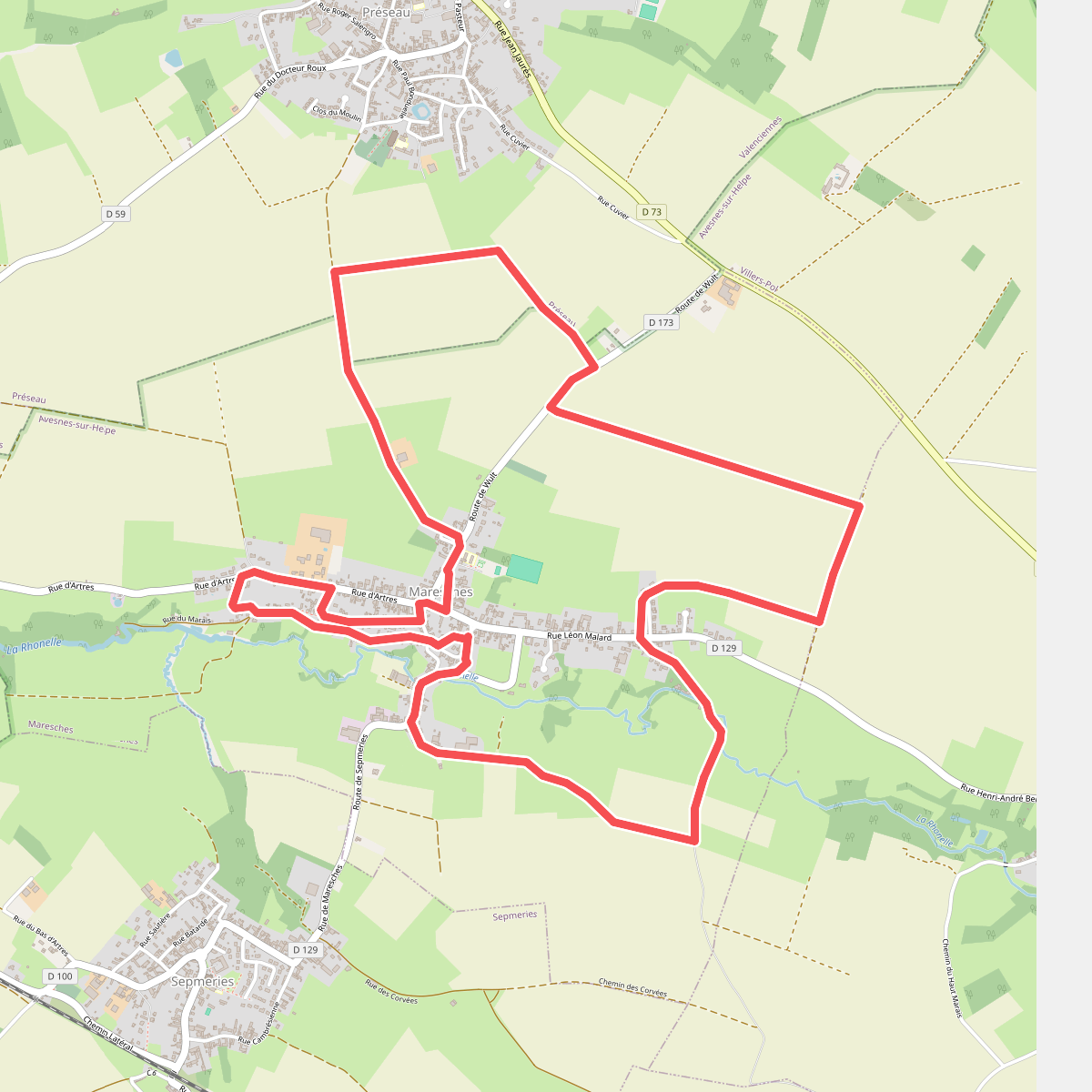 Circuit Champêtre de Maresches