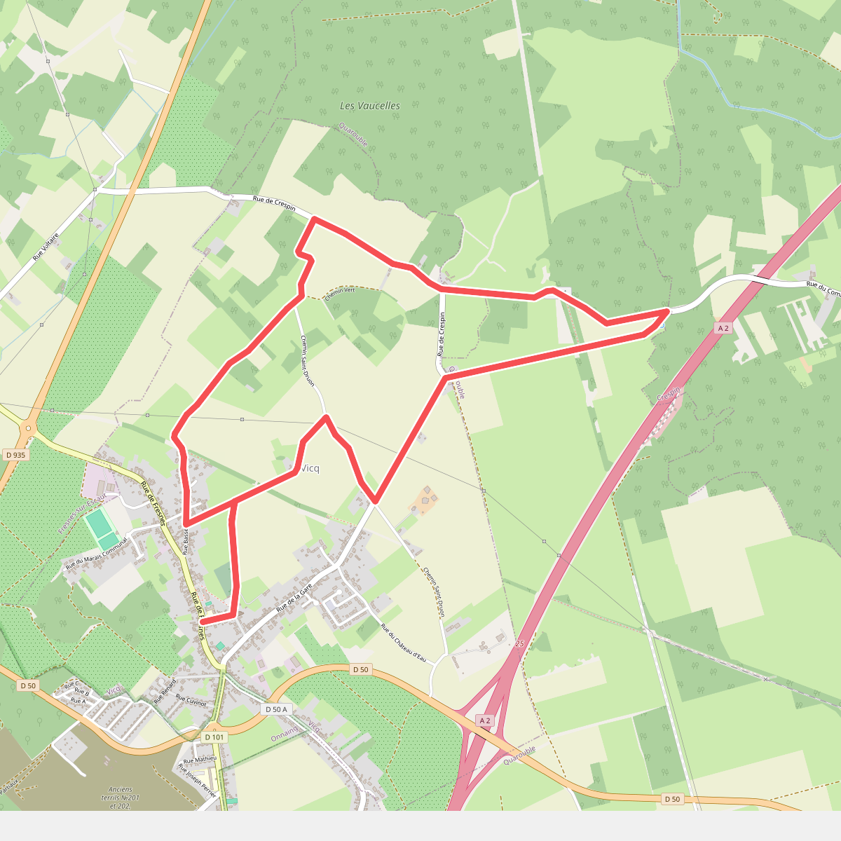 Circuit des Chemins Pavés