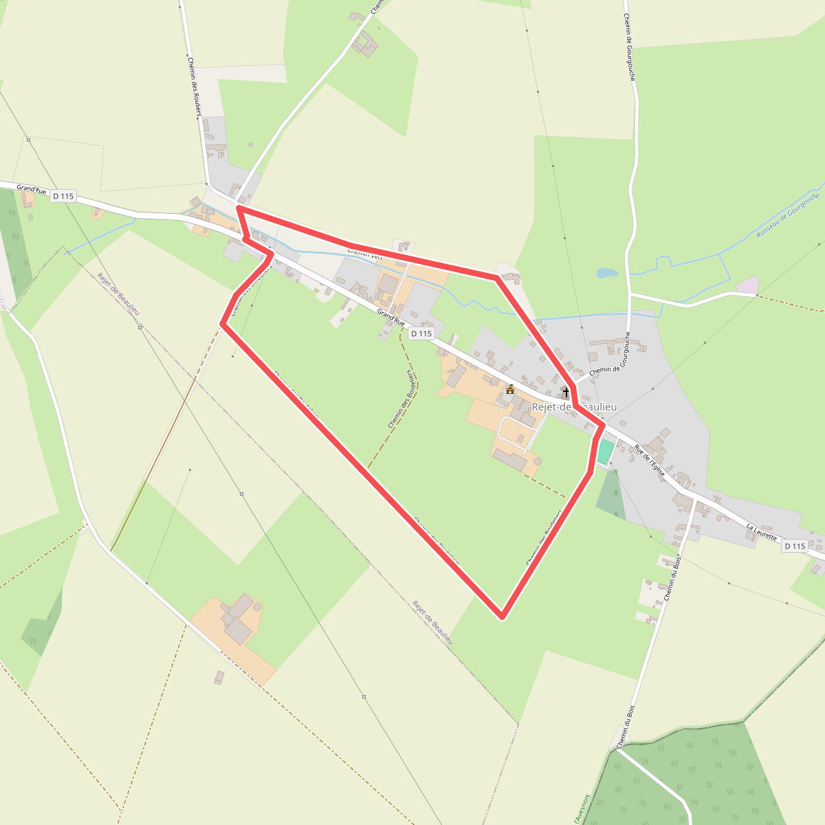 Le Ruisseau de Gourgouche