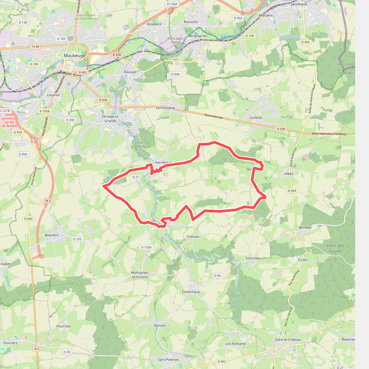 Circuit des Quatres Eglises
