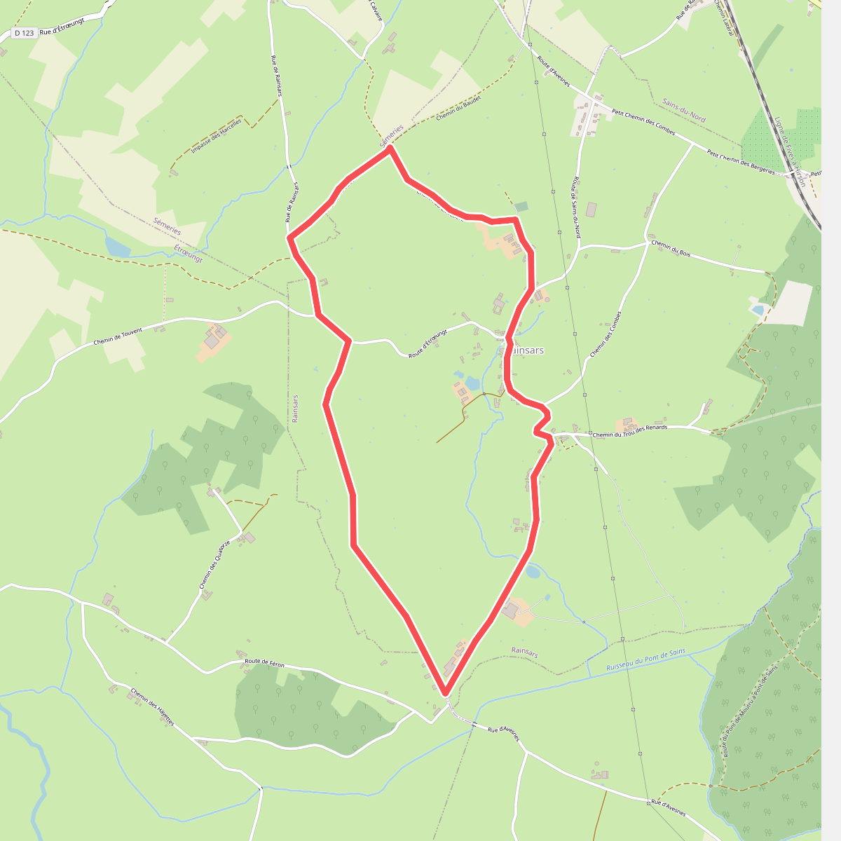 Circuit du Chateau de Rainsars