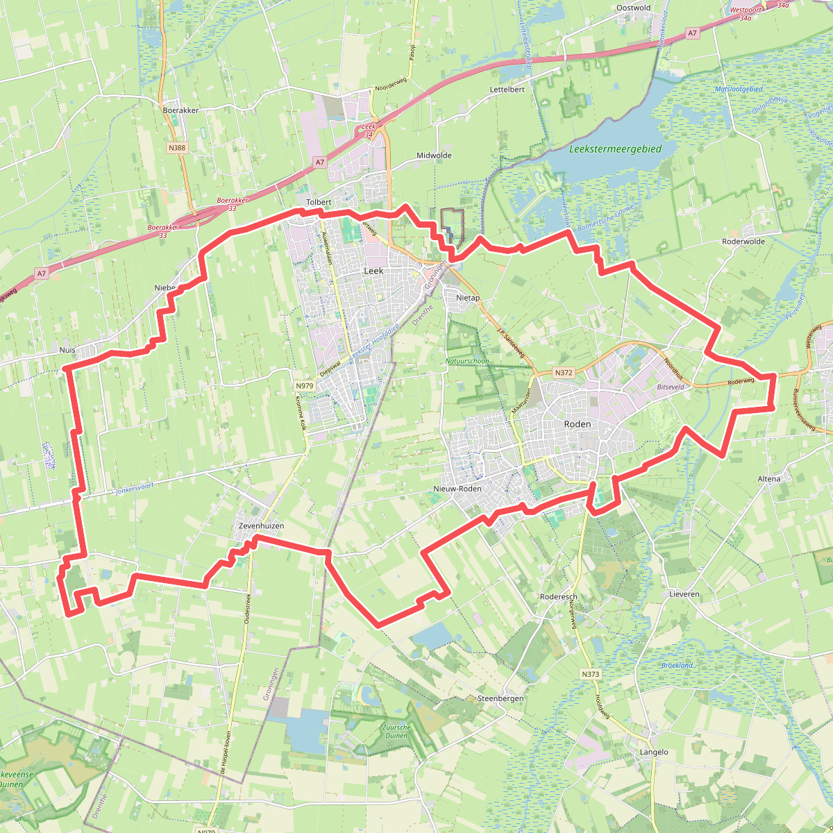 Leekstermeer wandeltocht 40 km