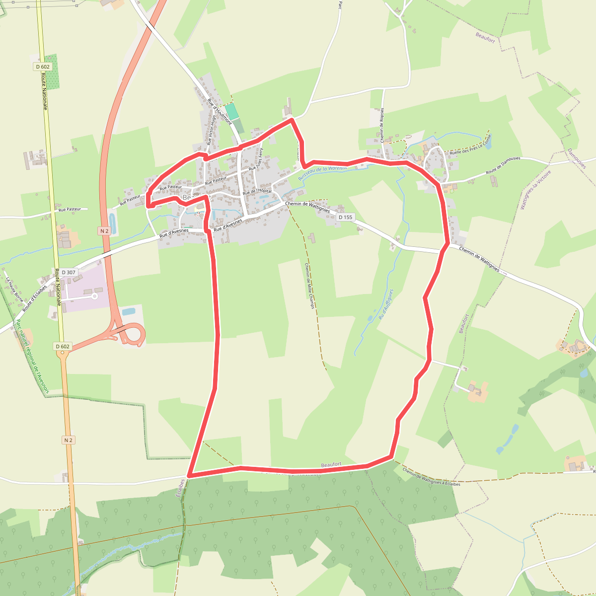 Le Chemin d'Avesnes