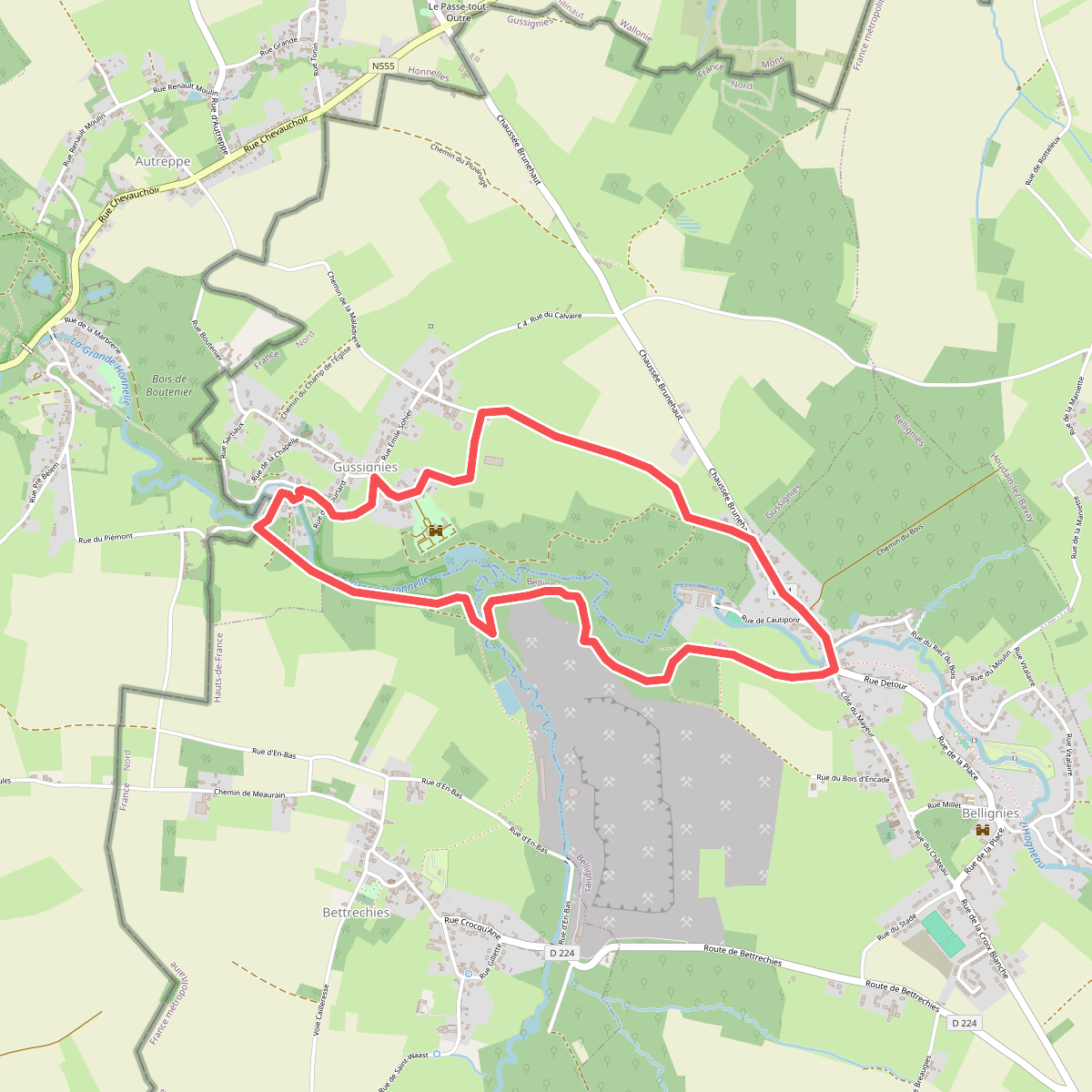 La Pierre, or Bleu de la Vallée du Marbre