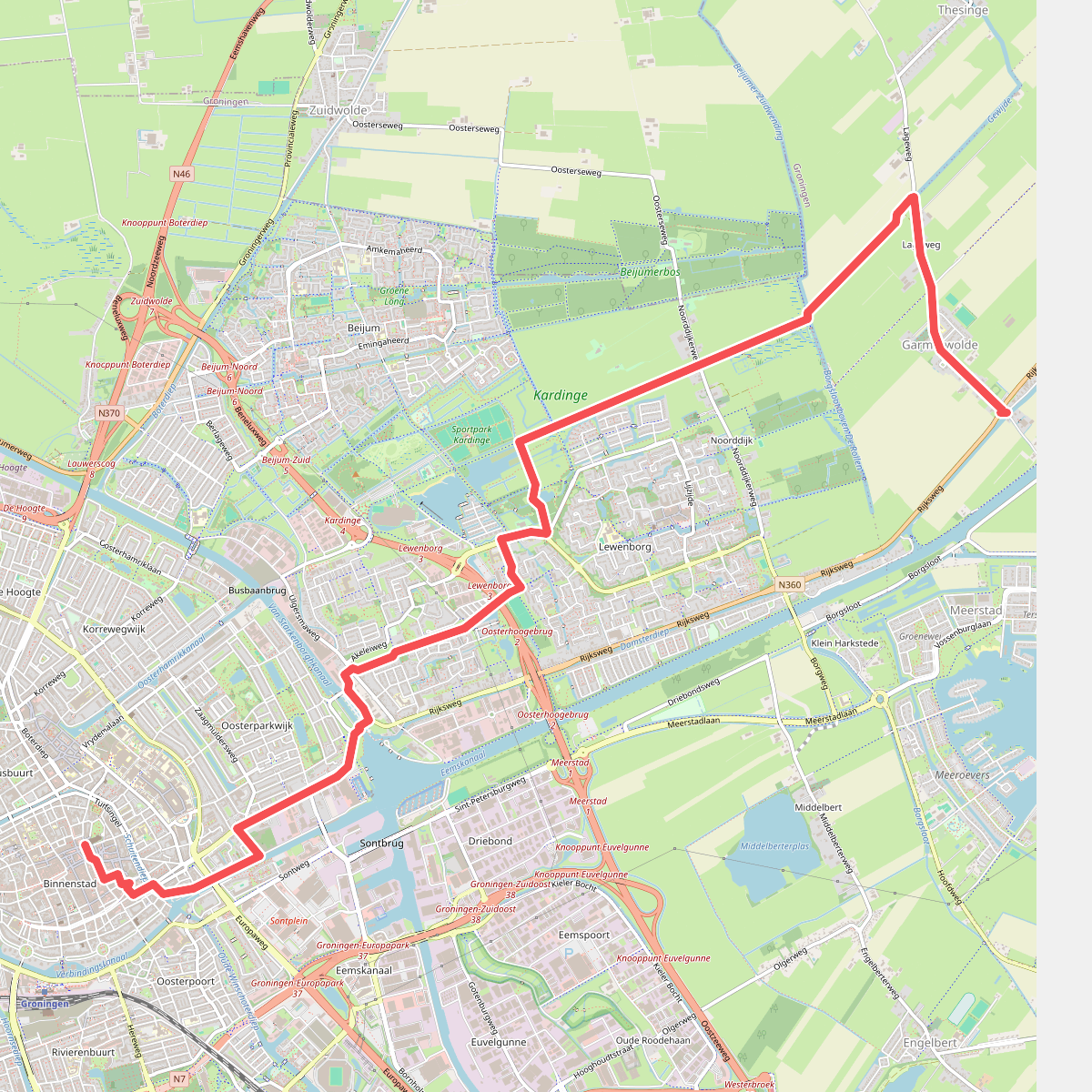 Groningen - Garmerwolde