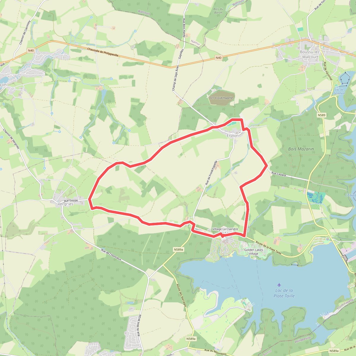 De Vergnies à Erpion