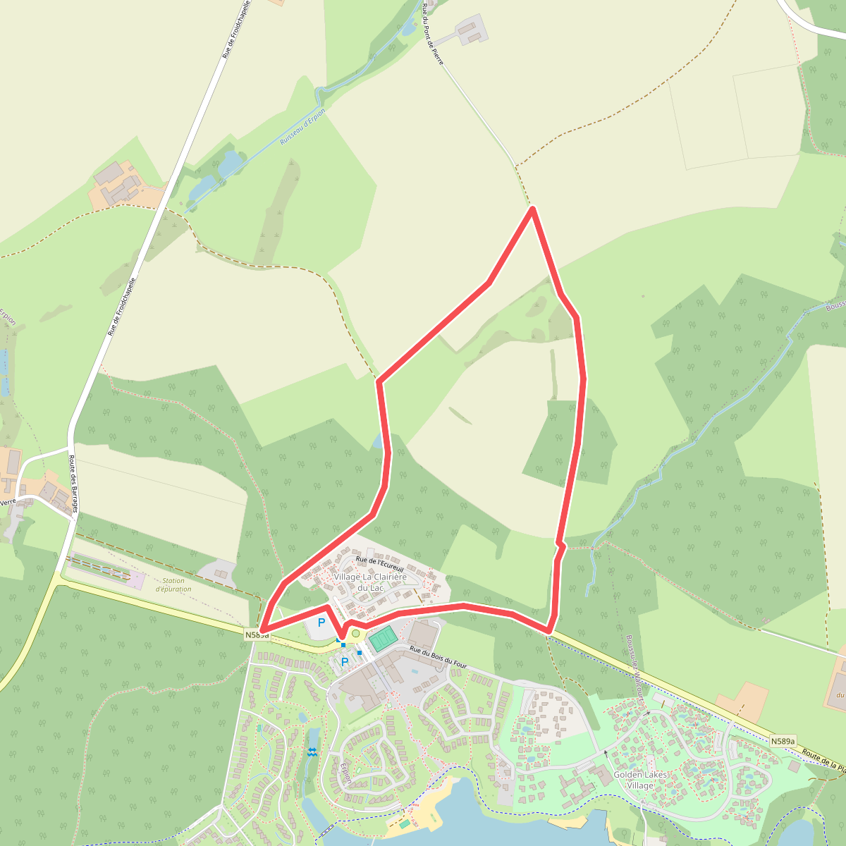 Le chemin du Chevreuil