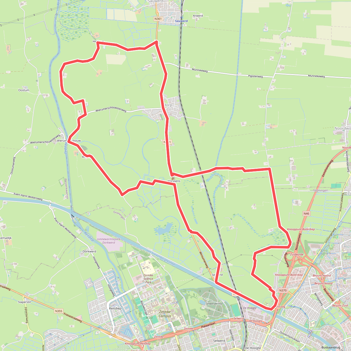 Het oude Hunzedal