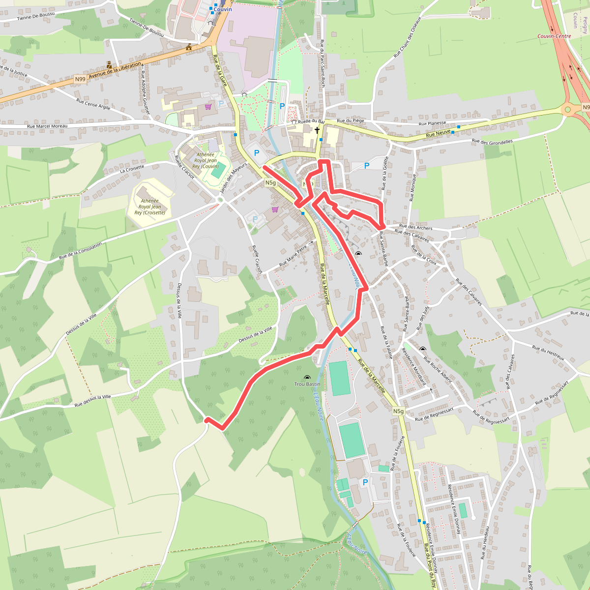 Circuit de Couvin Centre