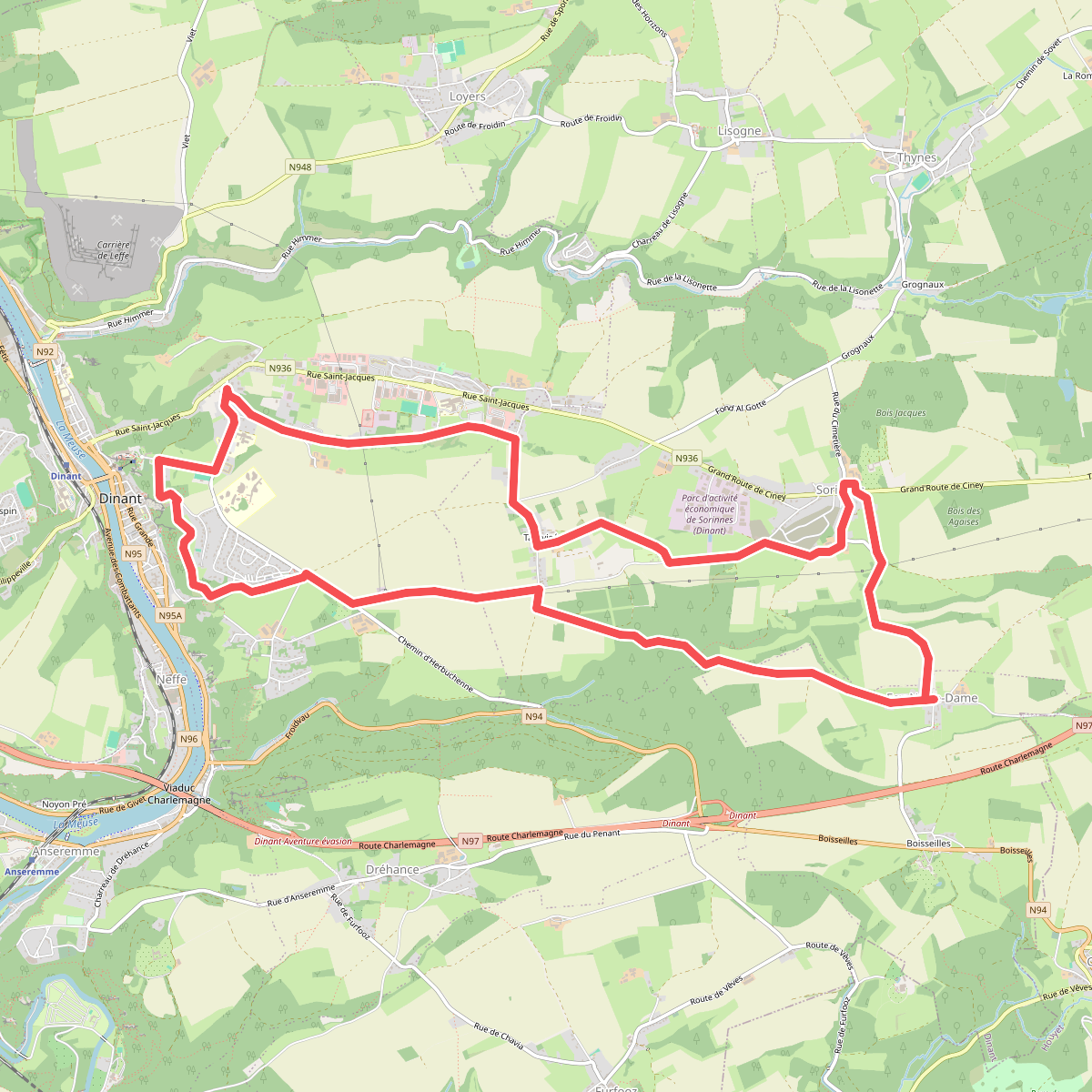 Chemin des Pélerins (Foy)