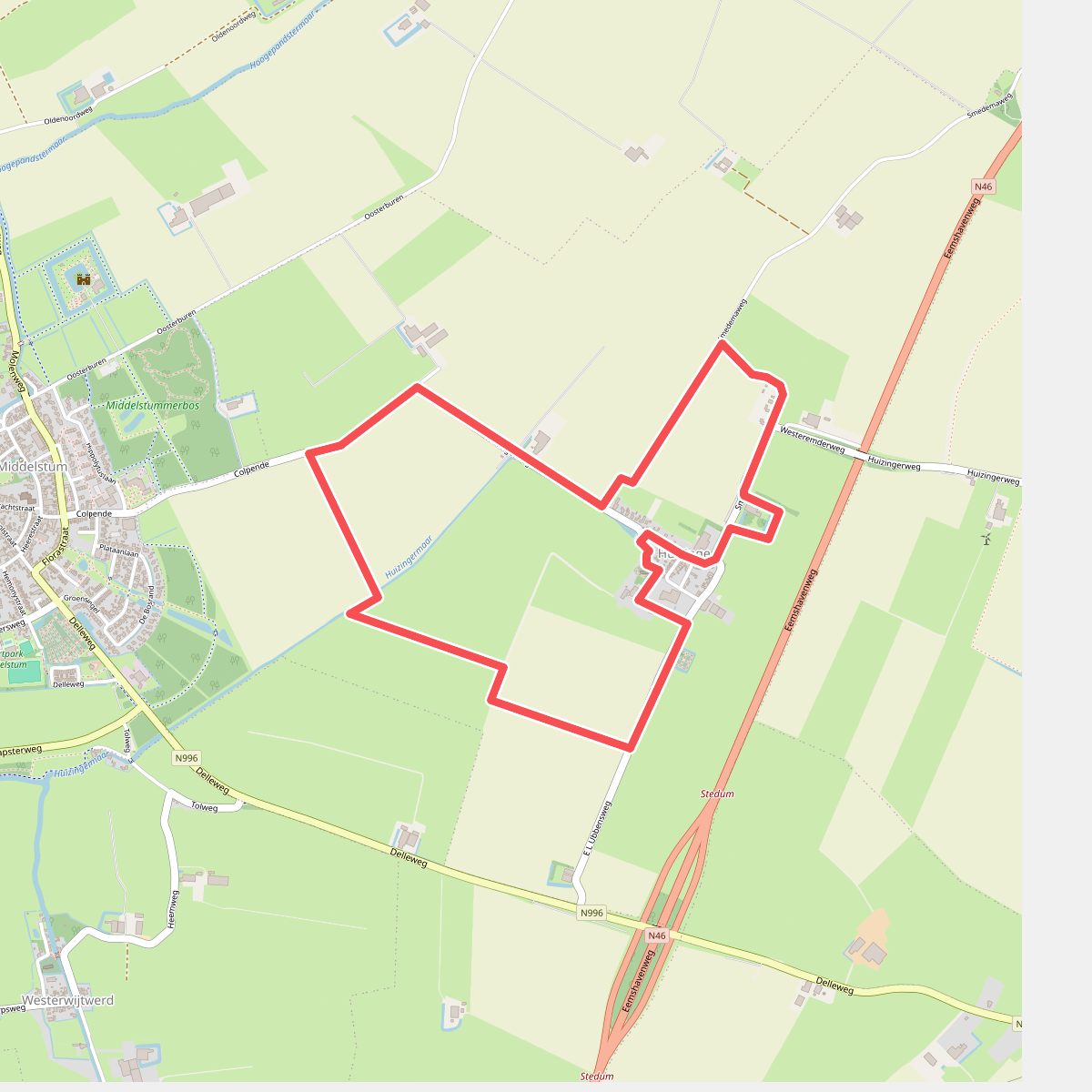 Huizinger ommetje (Emo's ommetje)